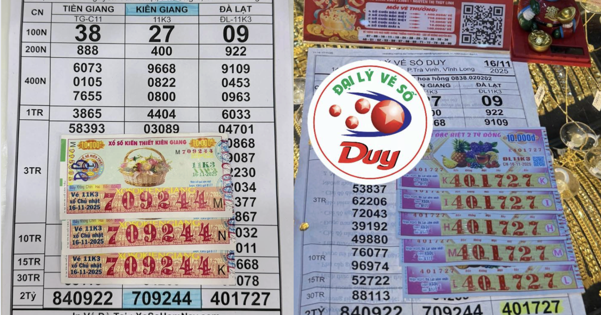 Xổ số miền Nam: B&agrave; con Vĩnh Long tr&uacute;ng độc đắc... 2 đ&agrave;i, 16 tỉ 'xuất hiện'