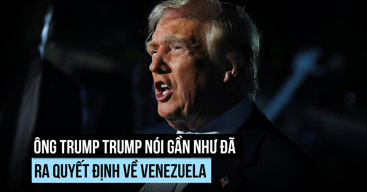 Ông Trump đến sát quyết định về Venezuela, Mỹ diệt thêm một 'thuyền buôn ma túy'