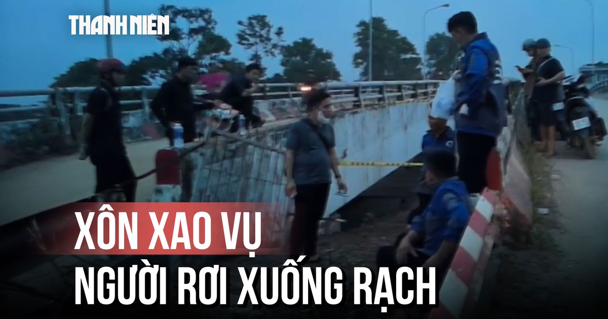 Làm rõ vụ người đàn ông rơi xuống rạch Ba Thôn