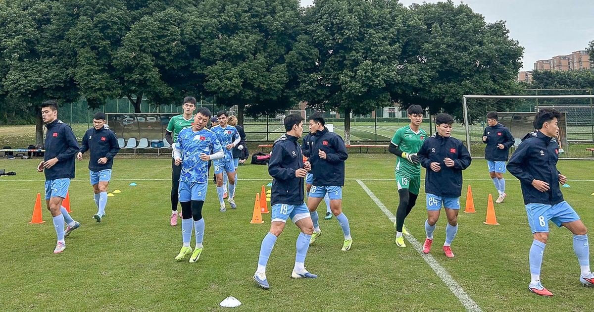 U.23 Việt Nam tập trung cao độ trước giờ G: Bước chuẩn bị hoàn hảo, không để thua Hàn Quốc