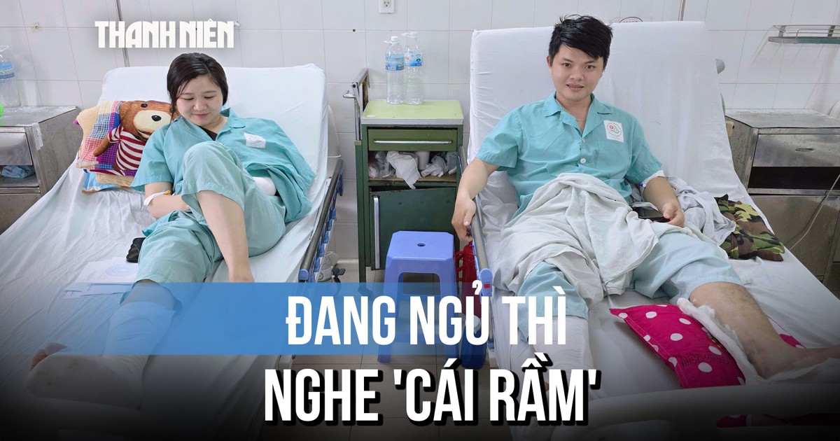 Đêm kinh hoàng của đôi vợ chồng trẻ: Đang ngủ thì nghe 'cái rầm', xe bị xé toạc