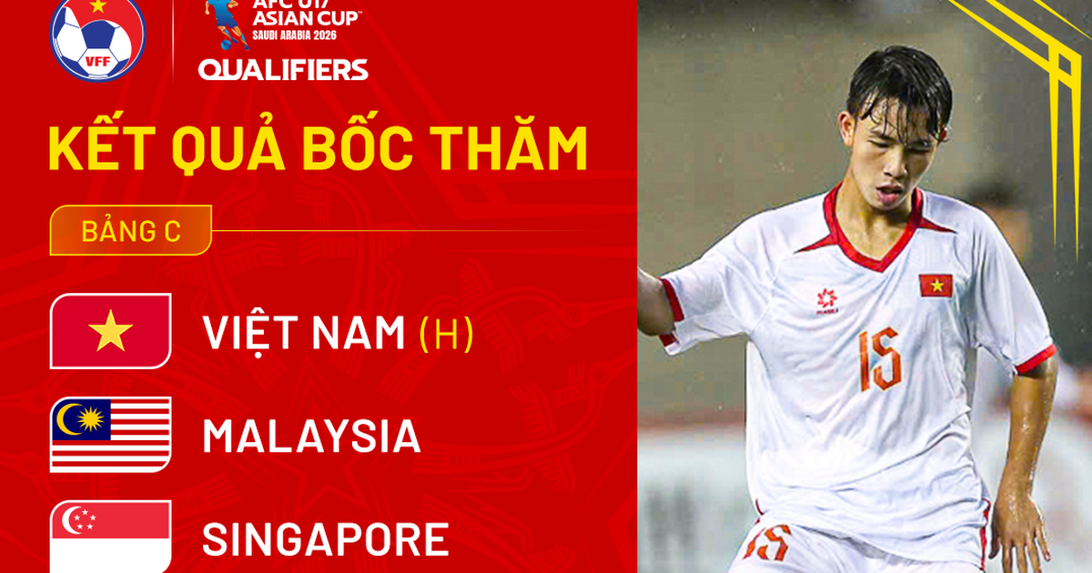 Đã có bản quyền U.17 châu Á: Xem Việt Nam đấu Malaysia, Hồng Kông trên kênh nào?