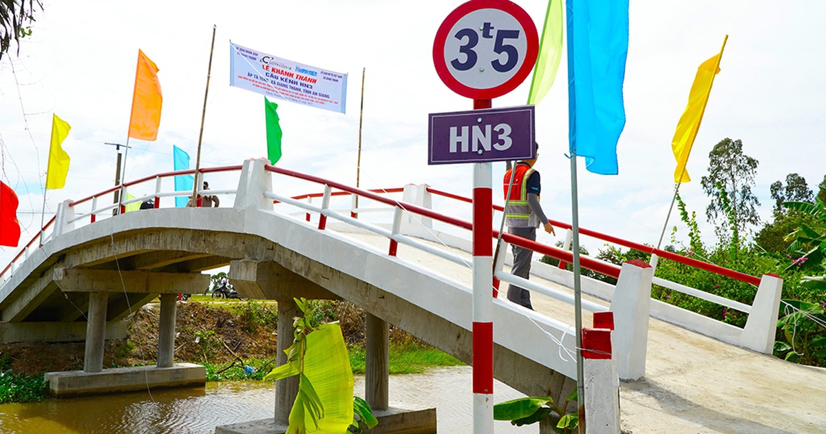 Báo Thanh Niên khánh thành cây cầu mơ ước của người dân Tà Teng