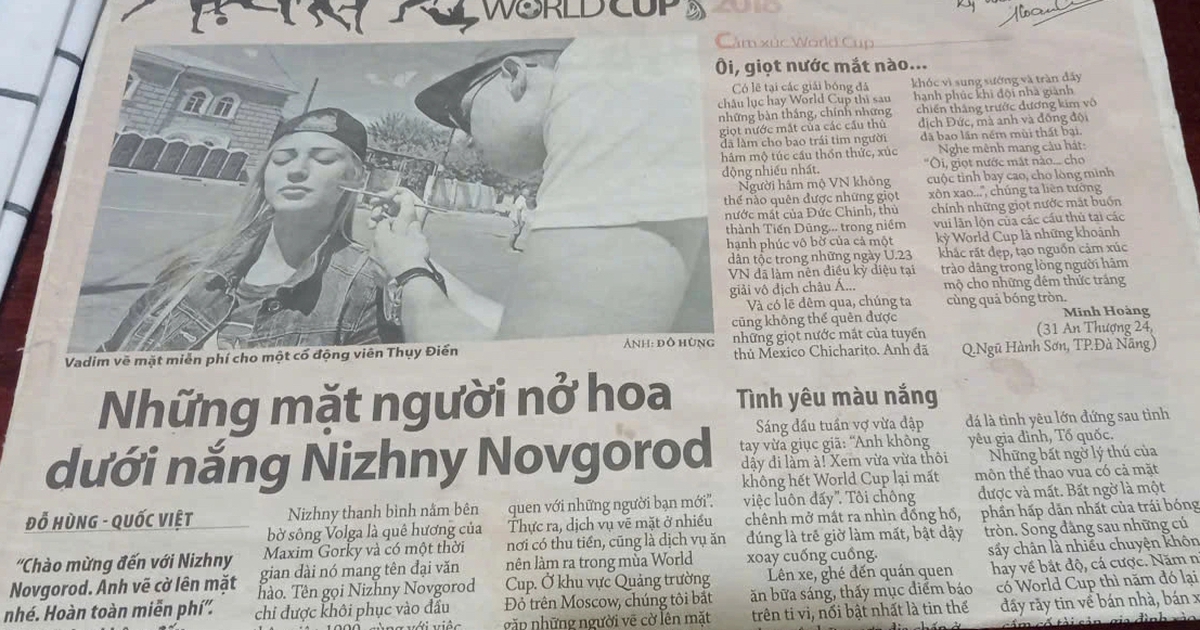 Thanh Ni&ecirc;n v&agrave; t&ocirc;i: Lần đầu... được đăng b&aacute;o