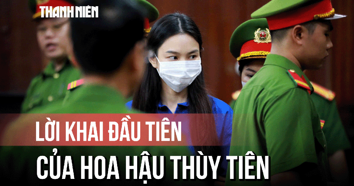 Lời khai đầu tiên của Hoa hậu Thùy Tiên tại tòa