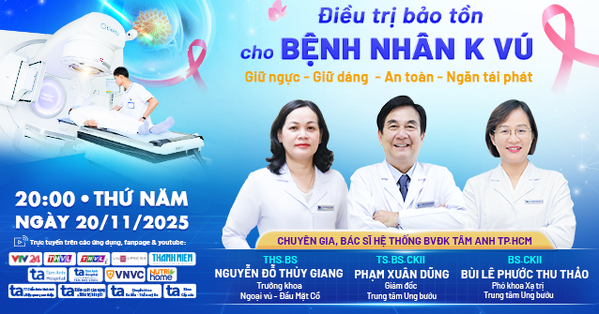Tư vấn sức khỏe: Điều trị bảo tồn cho bệnh nhân K vú