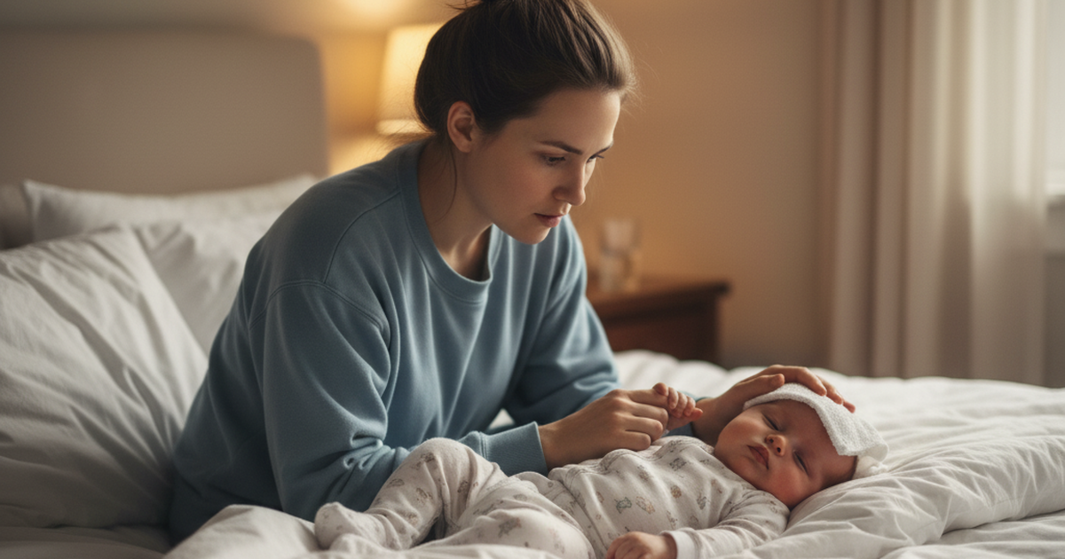 Trẻ sốt cao: Bác sĩ cảnh báo không nên lăn trứng hay để 'giảm sốt tự nhiên'