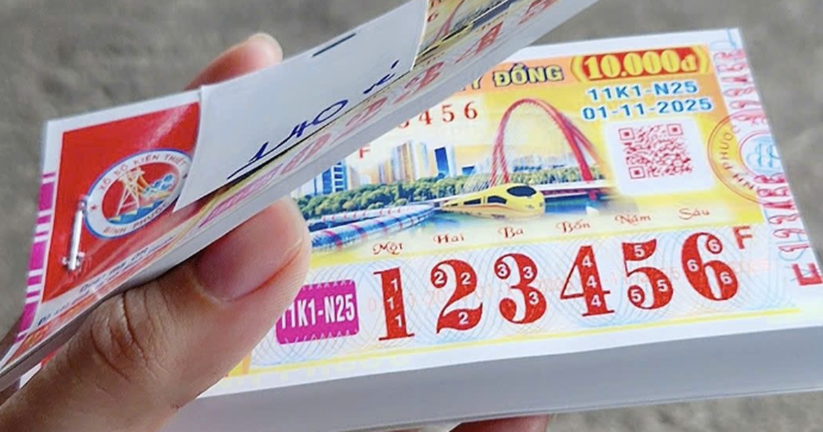 Hy hữu: Cọc v&eacute; số d&atilde;y 123456 tr&uacute;ng xổ số miền Nam, ai cũng bất ngờ