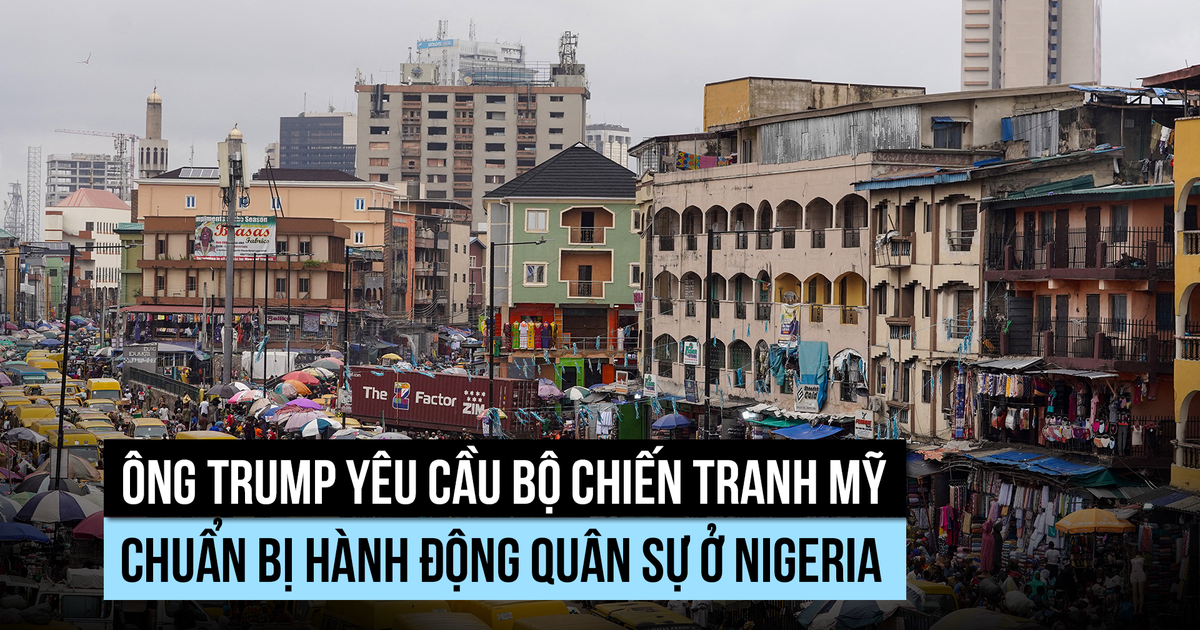 Ông Trump lên án sát hại người Công giáo ở Nigeria, yêu cầu Bộ Chiến tranh Mỹ sẵn sàng