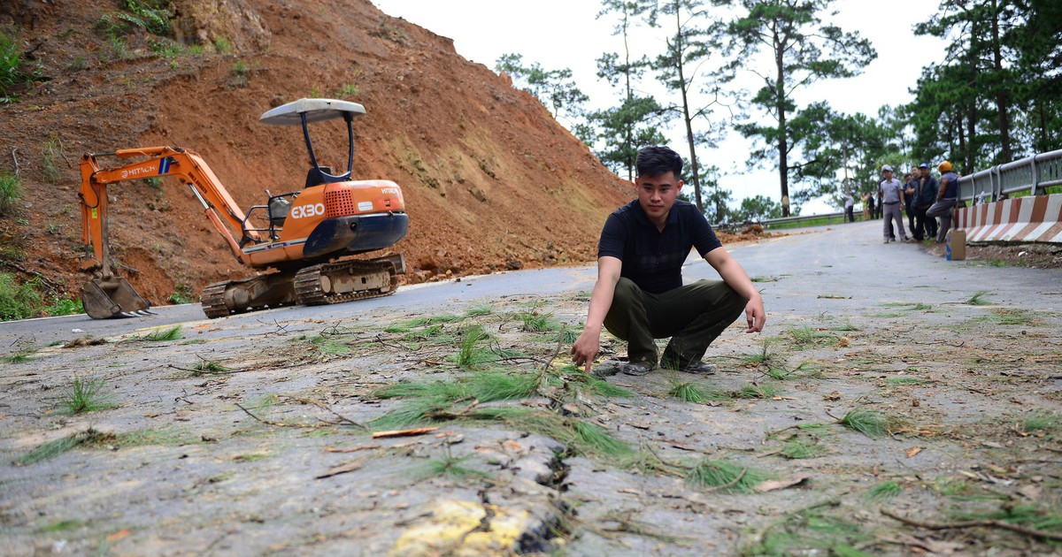 Lâm Đồng công bố tình huống khẩn cấp về thiên tai tại QL20 và QL28