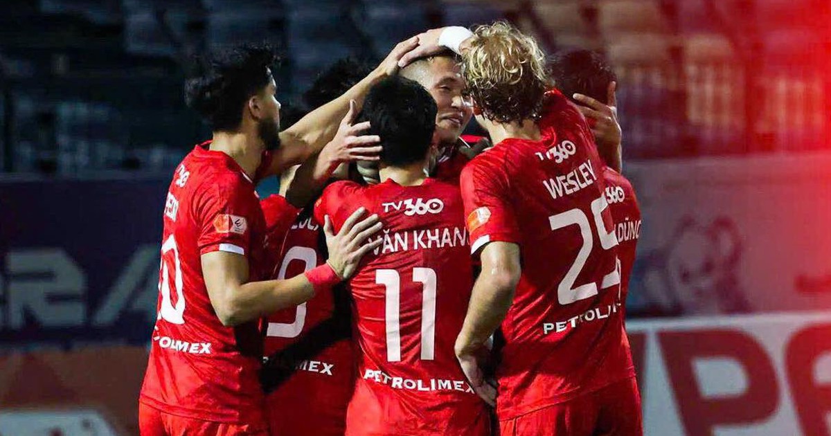 Bảng xếp hạng V-League mới nhất: Thanh Hóa chìm sâu dưới đáy cùng HAGL, Hải Phòng bị văng khỏi tốp 3