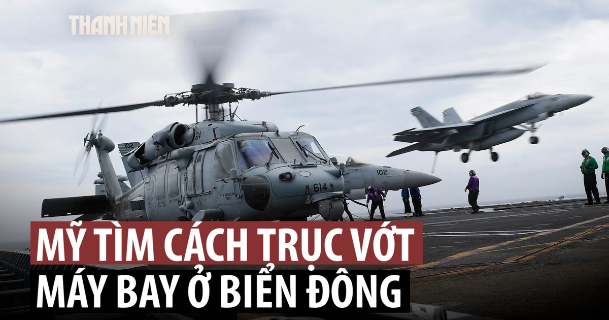 Hải quân Mỹ nỗ lực trục vớt 2 máy bay rơi ở Biển Đông