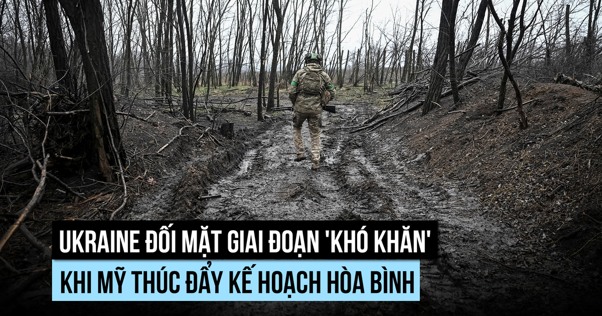 Ukraine đối mặt giai đoạn 'khó khăn' với kế hoạch hòa bình của ông Trump