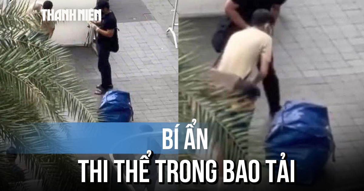 Bí ẩn thi thể trong bao tải: Có người thấy 2 người kéo đến bỏ rồi rời đi