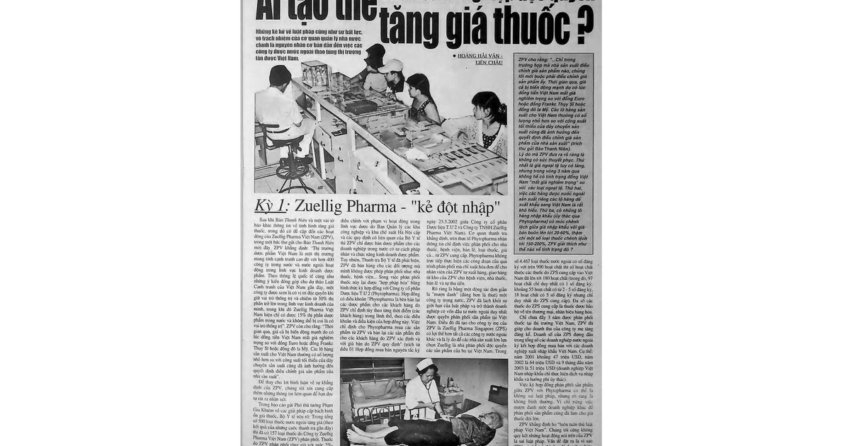 Cảnh b&aacute;o ti&ecirc;u cực trong ng&agrave;nh dược từ 21 năm trước