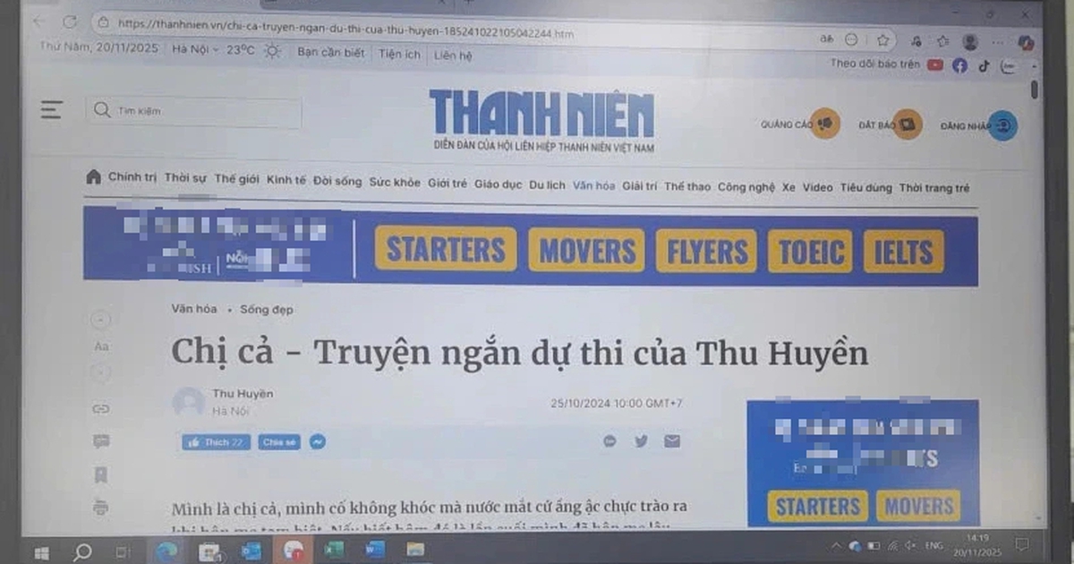 Thanh Ni&ecirc;n v&agrave; t&ocirc;i: Nhờ b&aacute;o Thanh Ni&ecirc;n, t&ocirc;i tiếp tục cầm b&uacute;t