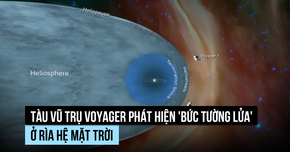 Các tàu vũ trụ Voyager vượt 'bức tường lửa' ở rìa hệ mặt trời
