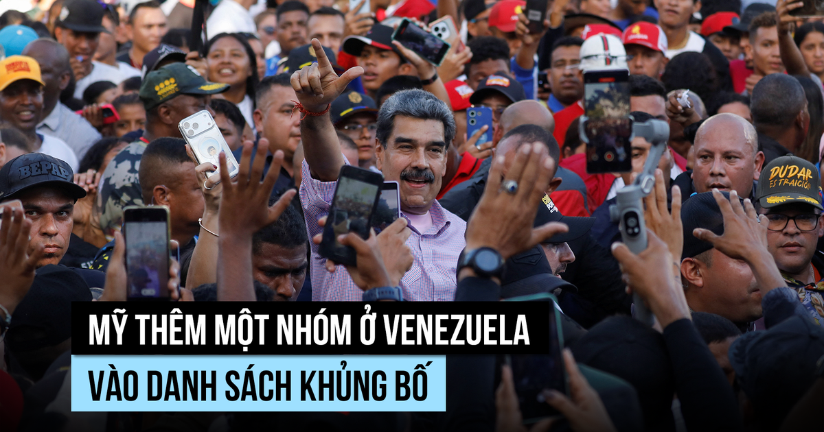 Venezuela gọi cáo buộc của Mỹ về nhóm ma túy khủng bố là 'lố bịch'