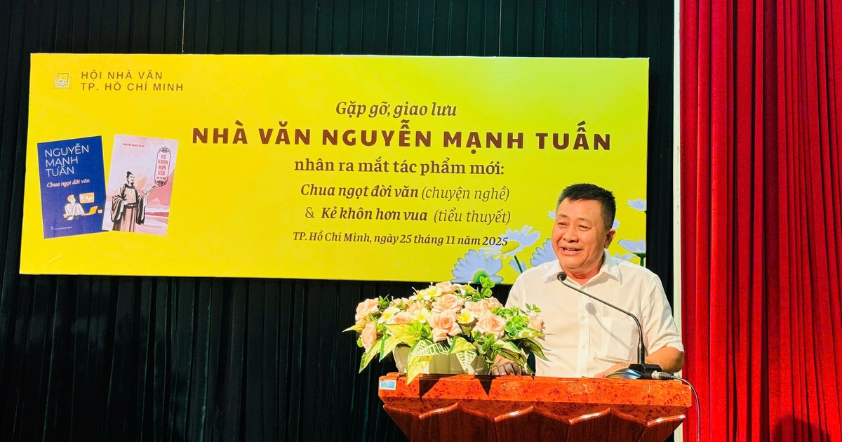 Tác giả 'Cù lao tràm' Nguyễn Mạnh Tuấn nói về chuyện 'sẽ gác bút...'