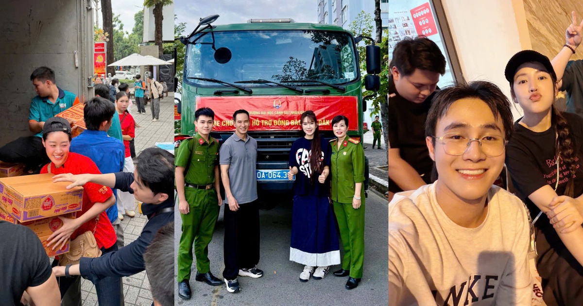 Sao Việt chung tay hướng về đồng b&agrave;o miền Trung