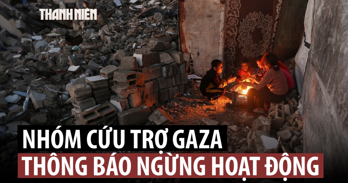Nhóm cứu trợ Gaza do Mỹ và Israel 'chống lưng' ngừng hoạt động