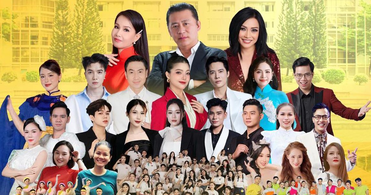 NSND Tạ Minh Tâm, Cẩm Ly, Phương Thanh... đưa 'Sao vàng tuổi trẻ' đến với sinh viên