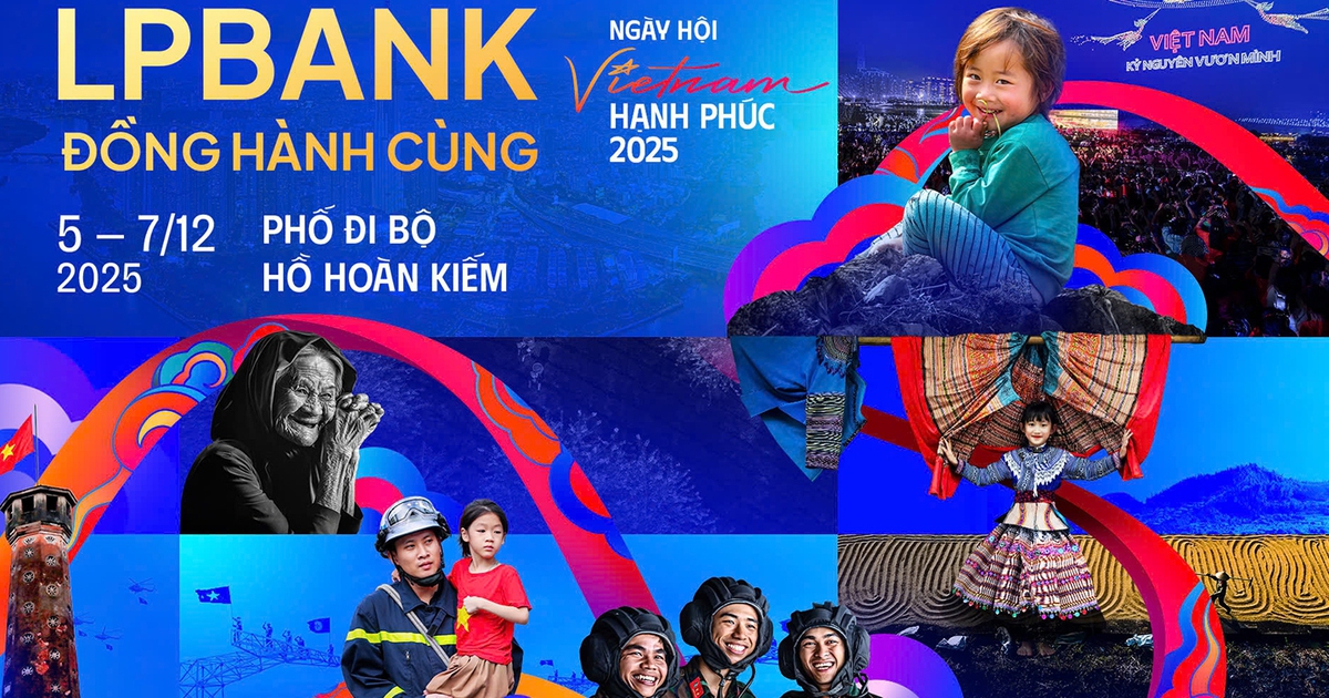LPBank đồng hành cùng Vietnam Happy Fest 2025: Lan tỏa giá trị hạnh phúc vì cộng đồng