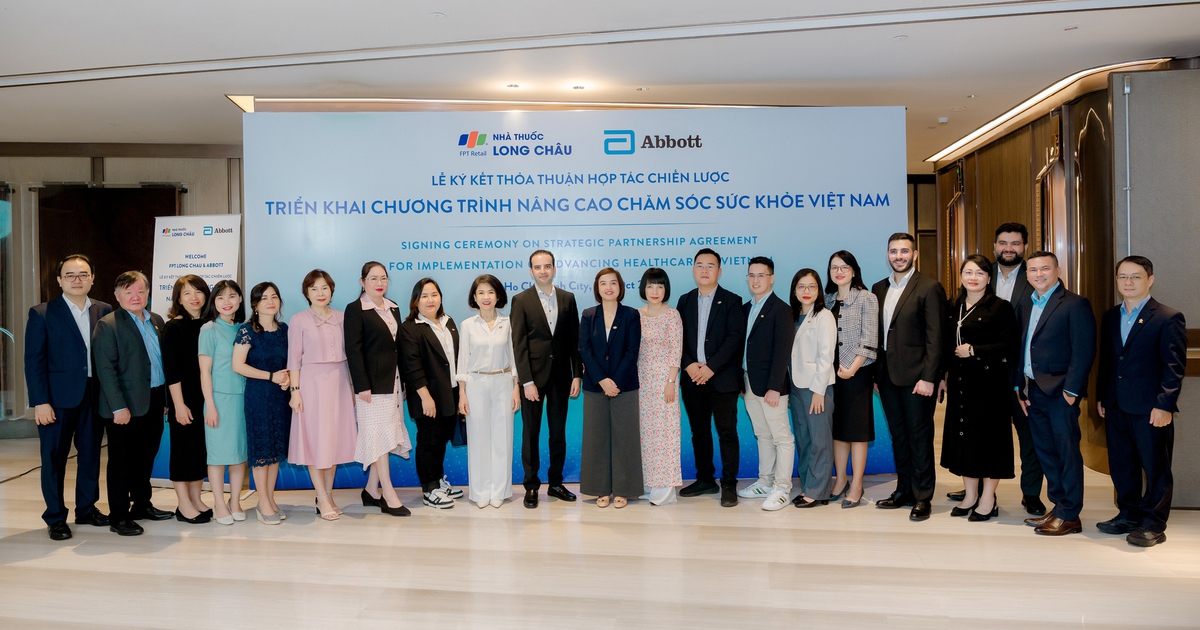 Long Ch&acirc;u n&acirc;ng tầm hợp t&aacute;c chiến lược với Tập đo&agrave;n Abbott, hợp lực chăm s&oacute;c sức khỏe người Việt