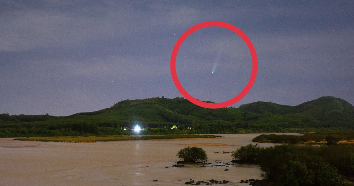 Sao chổi thi&ecirc;n ni&ecirc;n kỷ xuất hiện ở Đắk Lắk: Ch&agrave;ng trai 'săn' được khoảnh khắc hiếm