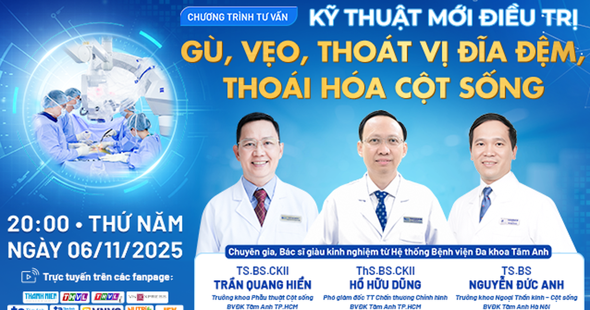 Tư vấn kỹ thuật mới điều trị gù, vẹo, thoát vị đĩa đệm, thoái hóa cột sống
