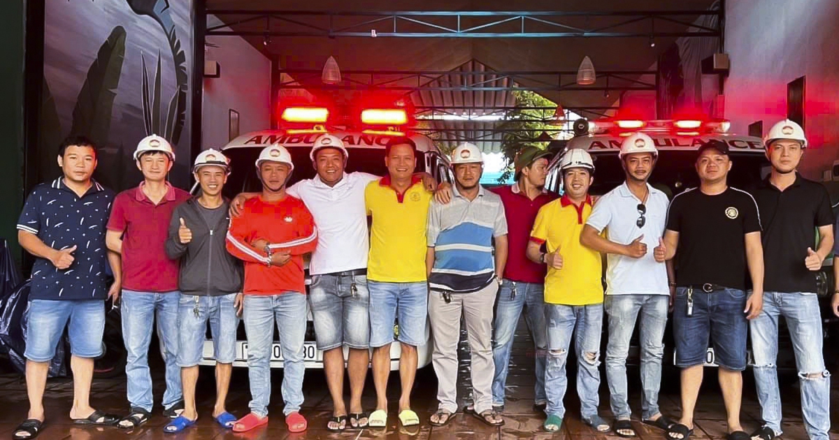 Biệt đội cứu hộ 0 đồng tái xuất trước bão Kalmaegi: 'Bà con gọi, chúng tôi có mặt'