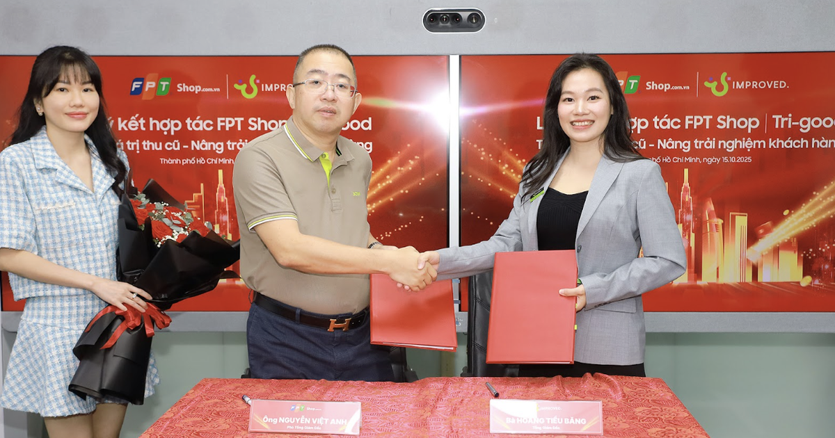 FPT Shop và TriGood ứng dụng công nghệ định giá tự động 'Thu cũ - Đổi mới'