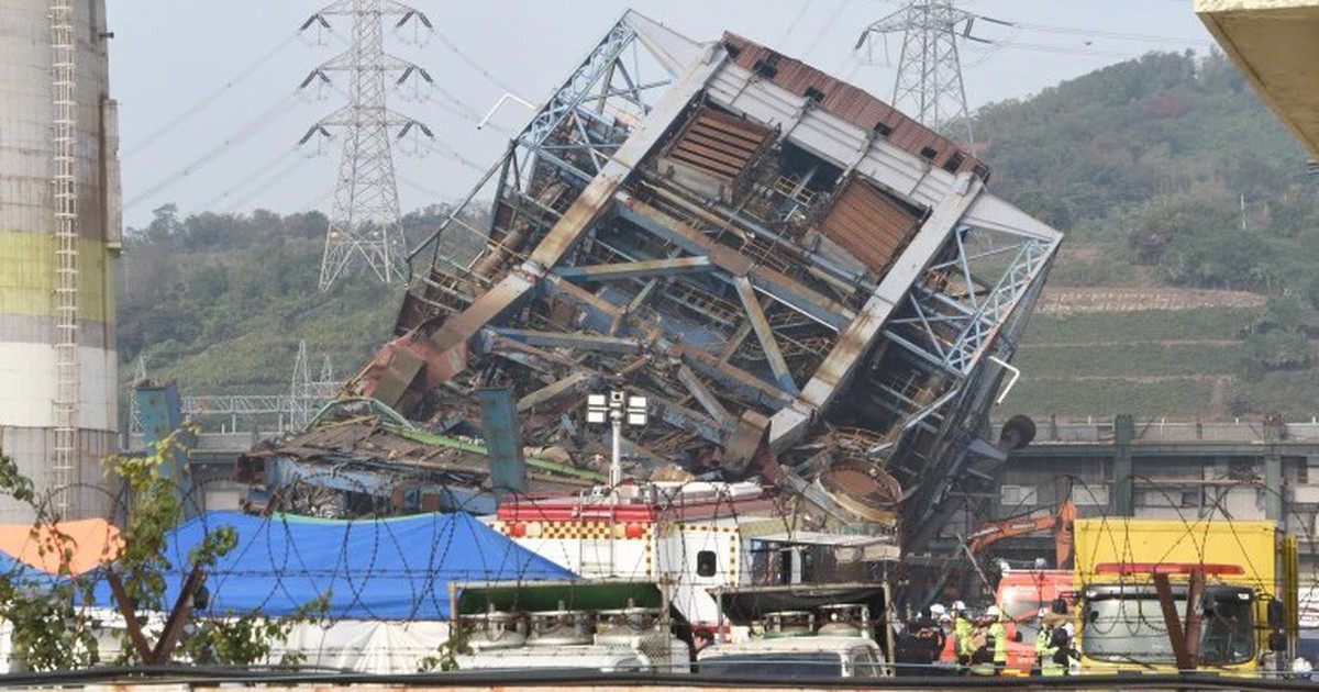 Nhiều người nghi thiệt mạng trong vụ sập nhà máy điện cũ Hàn Quốc