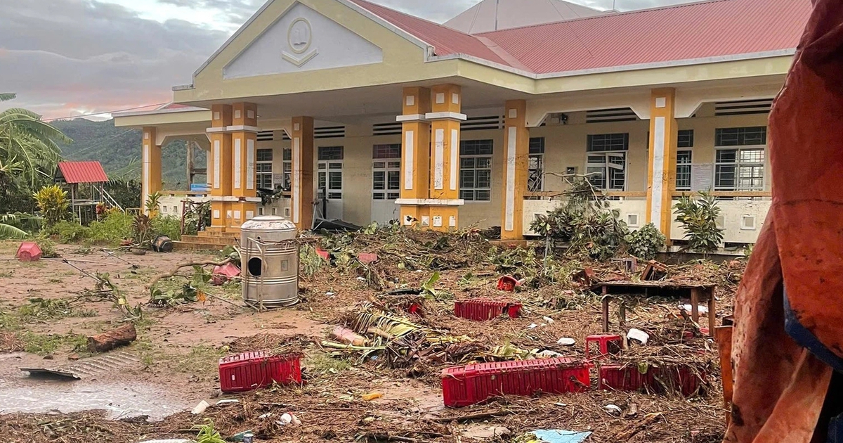 Sau b&atilde;o Kalmaegi, Đắk Lắk khẩn trương khắc phục thiệt hại trường học