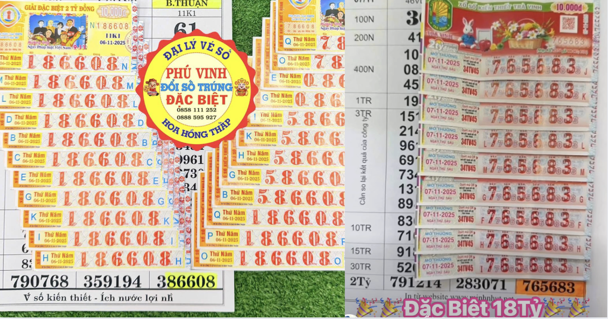 TP.HCM: Vừa c&oacute; người tr&uacute;ng 18 tỉ xổ số miền Nam, đại l&yacute; đến tận nh&agrave; đổi thưởng