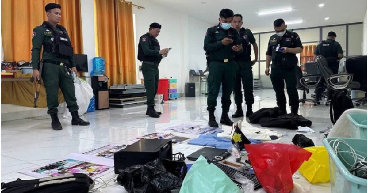 Campuchia bắt hơn 600 người nước ngo&agrave;i tại 2 địa điểm lừa đảo trực tuyến