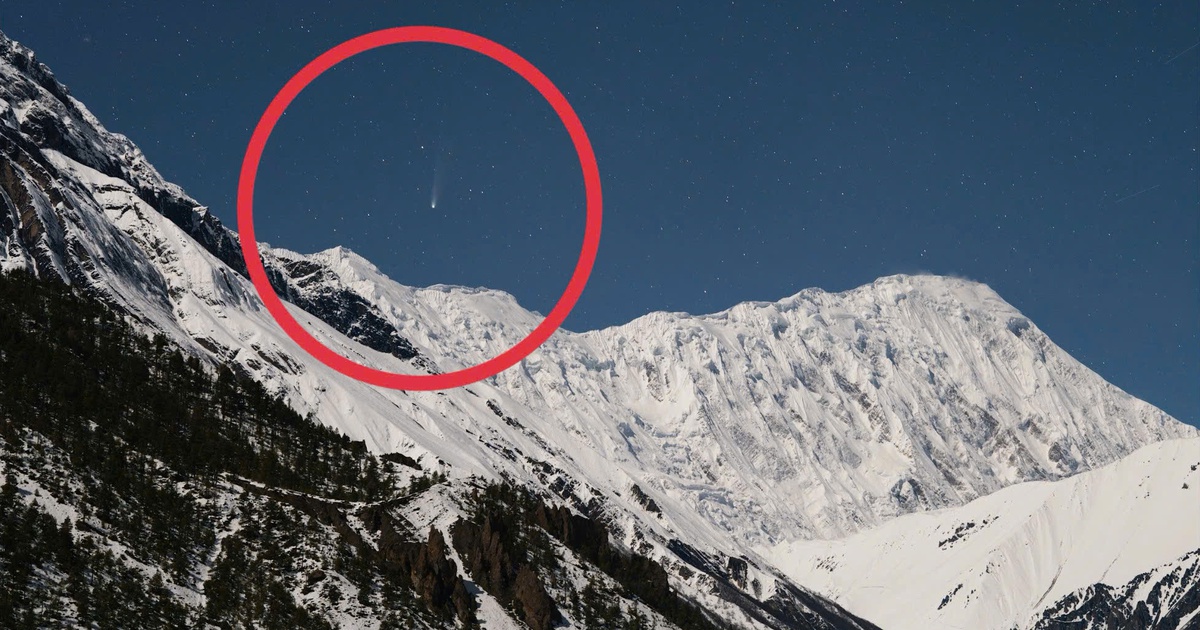 Ch&agrave;ng trai Việt 'bắt' sao chổi thi&ecirc;n ni&ecirc;n kỷ ở Himalaya: 'Hẹn gặp sau... 1.000 năm nữa!'