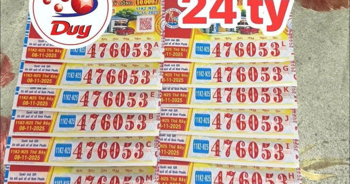 Cả x&oacute;m tr&uacute;ng độc đắc 26 tỉ: 13 tờ c&ugrave;ng d&atilde;y số 53 may mắn