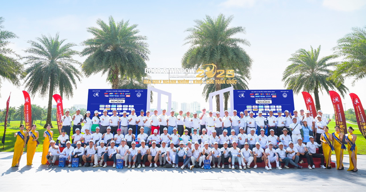 Khép lại Giải Golf ngành nhôm - kính - cửa toàn quốc 2025: gắn kết, lan tỏa