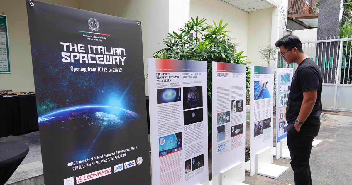 Diễn đ&agrave;n hợp t&aacute;c Kết nối tr&aacute;i đất v&agrave; kh&ocirc;ng gian Việt Nam - &Yacute;