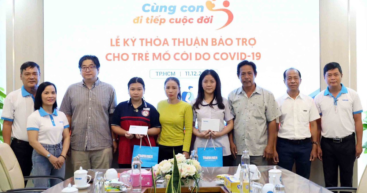 Thêm 2 trẻ được bảo trợ từ chương trình