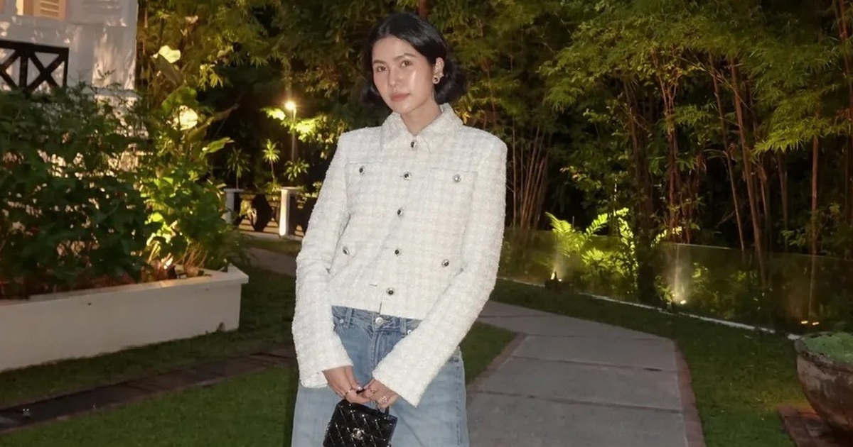 Không thể rời mắt với các bản phối từ quần jeans và áo tweed