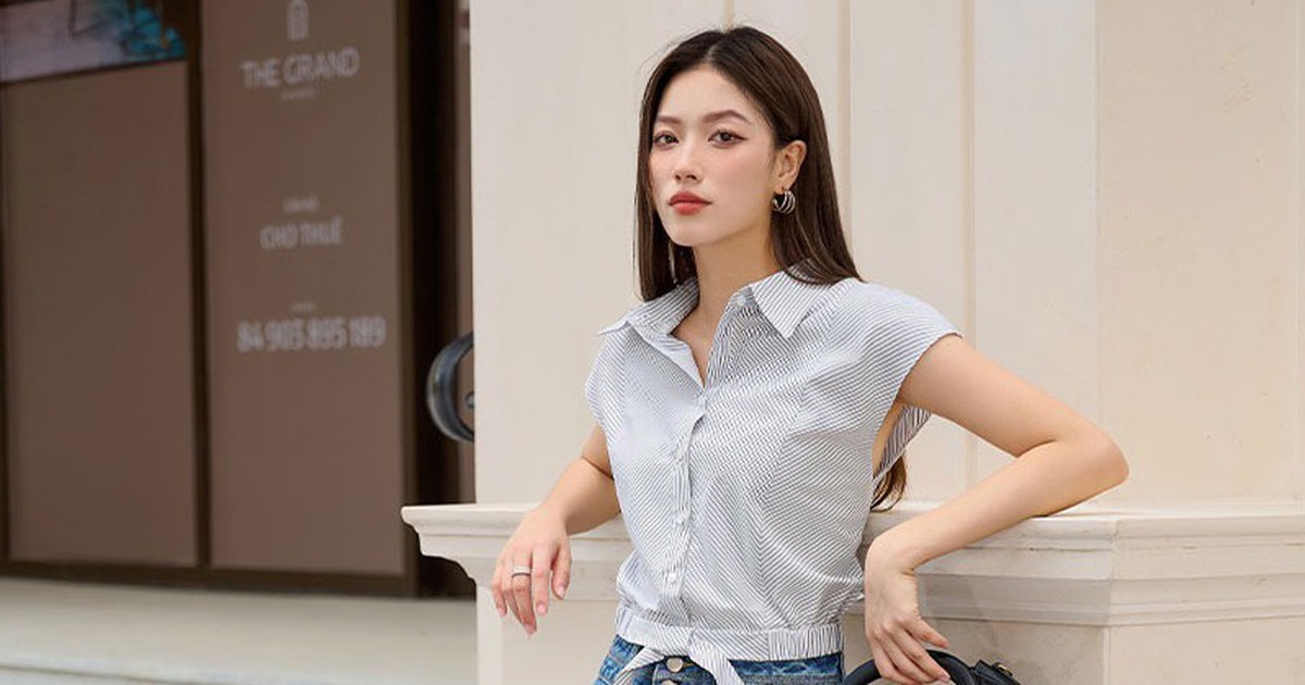 Quần jeans và áo sơ mi, 'cặp đôi vàng' nâng tầm phong cách thanh lịch