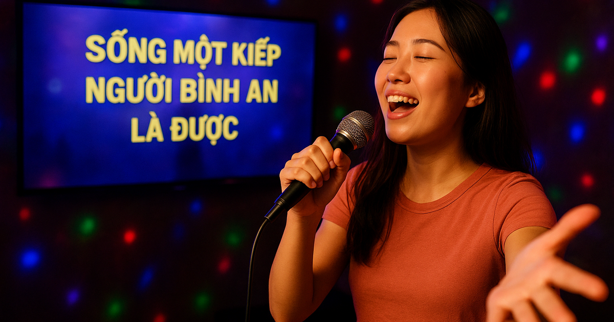 Trend h&aacute;t karaoke 'sống một kiếp người b&igrave;nh an l&agrave; được': V&igrave; sao g&acirc;y sốt cận tết 2026?
