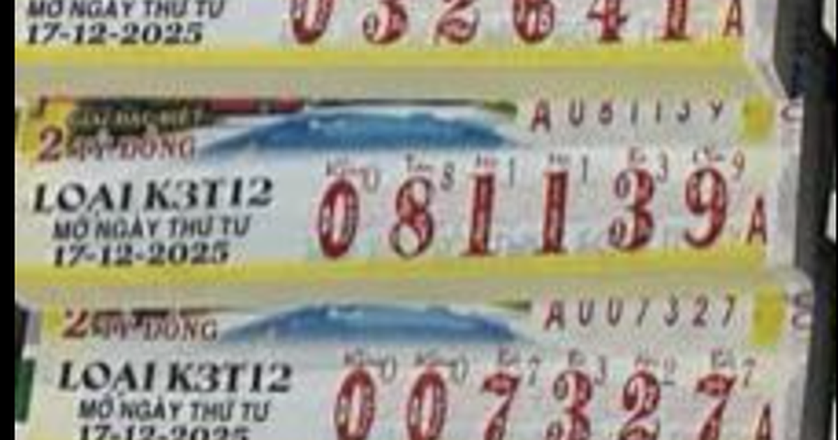 Xổ số miền Nam ng&agrave;y 17 th&aacute;ng 12: Một số tr&uacute;ng&hellip; hai đ&agrave;i Đồng Nai, S&oacute;c Trăng