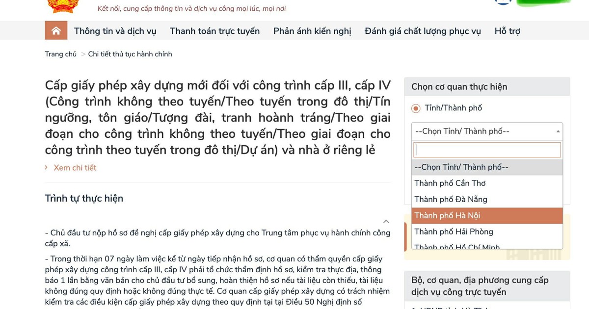 Từ th&aacute;ng 7.2026, cấp giấy ph&eacute;p x&acirc;y dựng ho&agrave;n to&agrave;n trực tuyến trong 7 - 10 ng&agrave;y