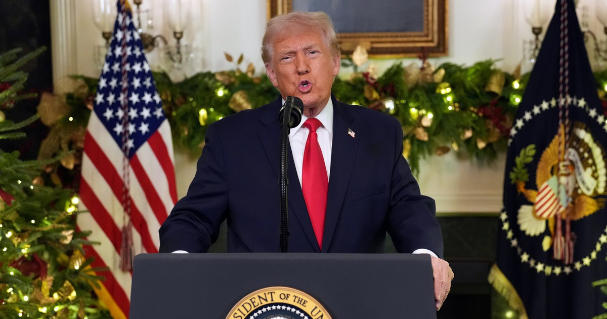 Tổng thống Trump n&ecirc;u bật th&agrave;nh tựu của ch&iacute;nh quyền Mỹ trong năm qua