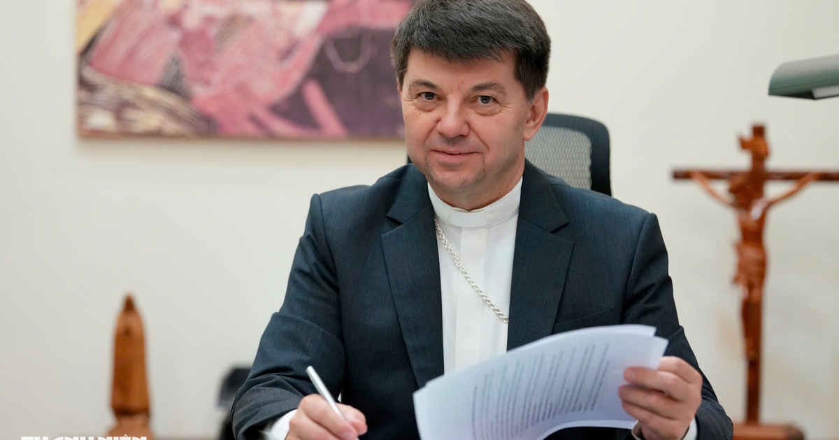 Phỏng vấn độc quyền Đại diện Tòa thánh Vatican tại Việt Nam: 'Bác ái gắn kết con người, không phân biệt tôn giáo'