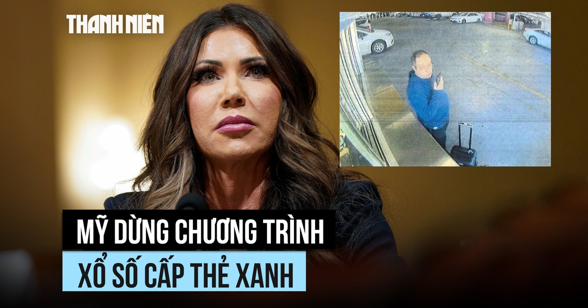 Ông Trump chỉ đạo dừng chương trình xổ số cấp thẻ xanh