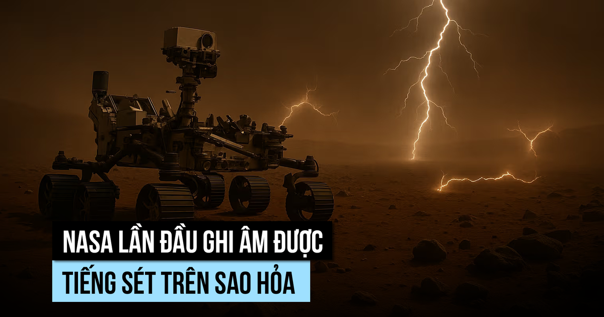 Tia sét trên sao Hỏa có âm thanh ra sao?
